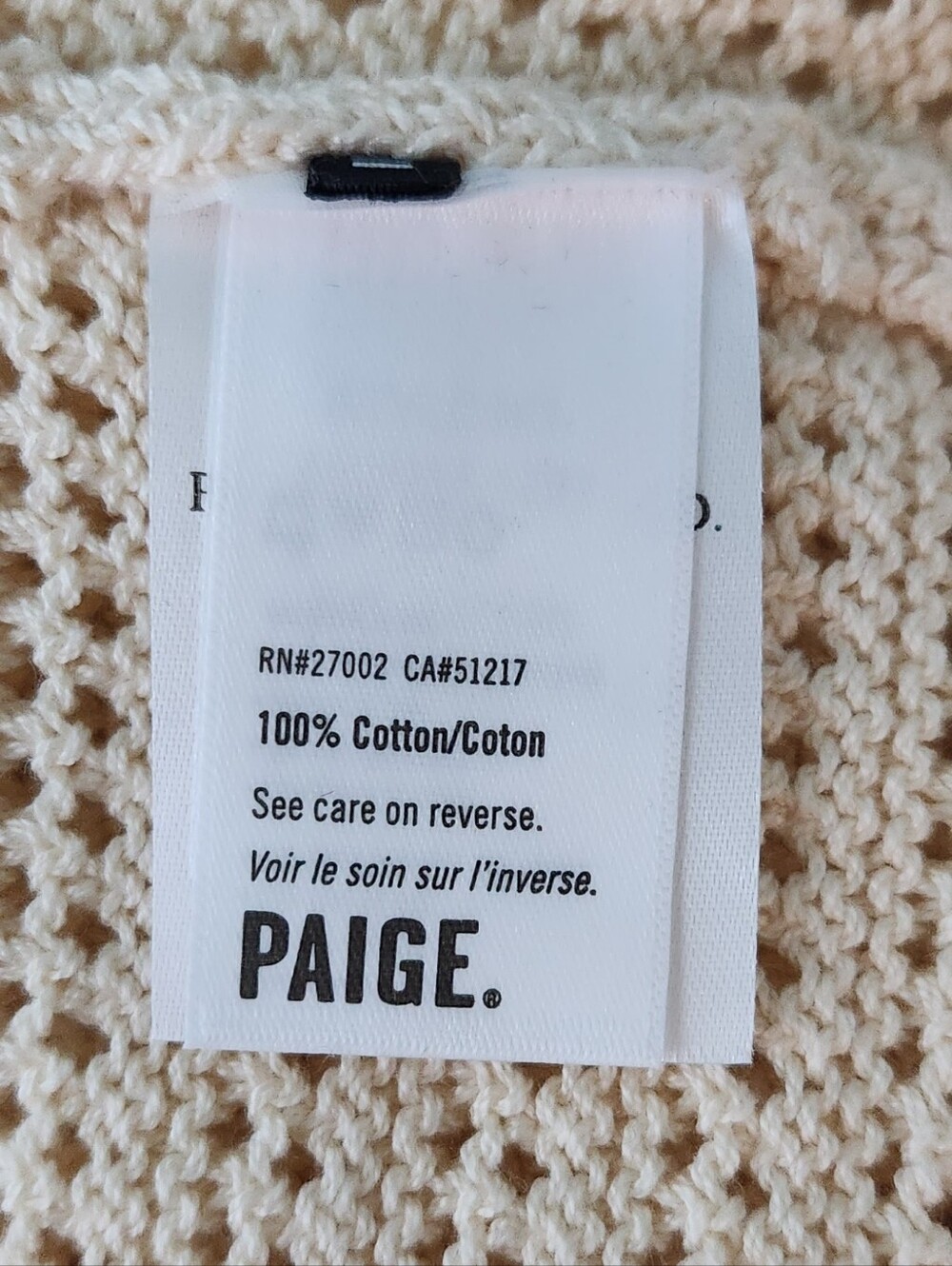 Paige Opal Crochet Midi Dress - Picture 6 of 7